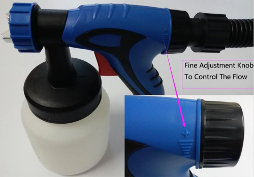 Paint Sprayer 650W Electric Spray Gun With Paint Gun for Spraying Paint - Image 4