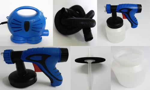 Paint Sprayer 650W Electric Spray Gun With Paint Gun for Spraying Paint - Image 2